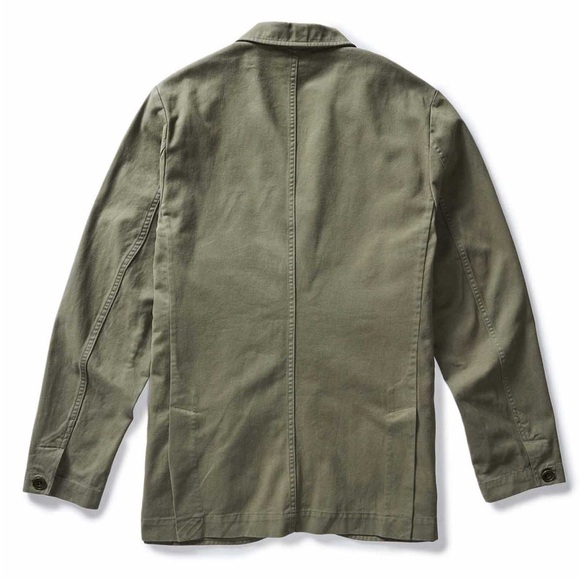 NEW Taylor Stitch green blazer sz44 XL foundation sports coat cotton twill NWT - Picture 3 of 16